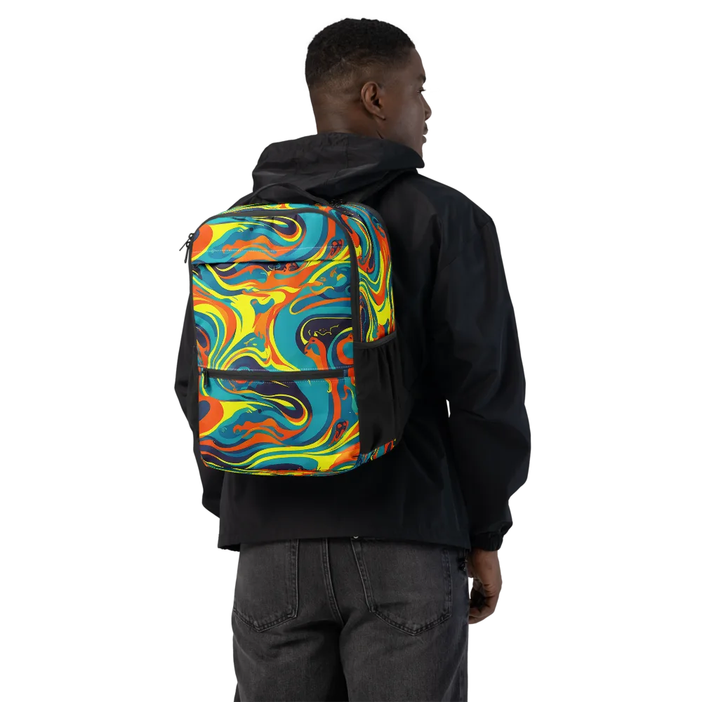 Mythic Maelstrom on Utility Backpack — Back
