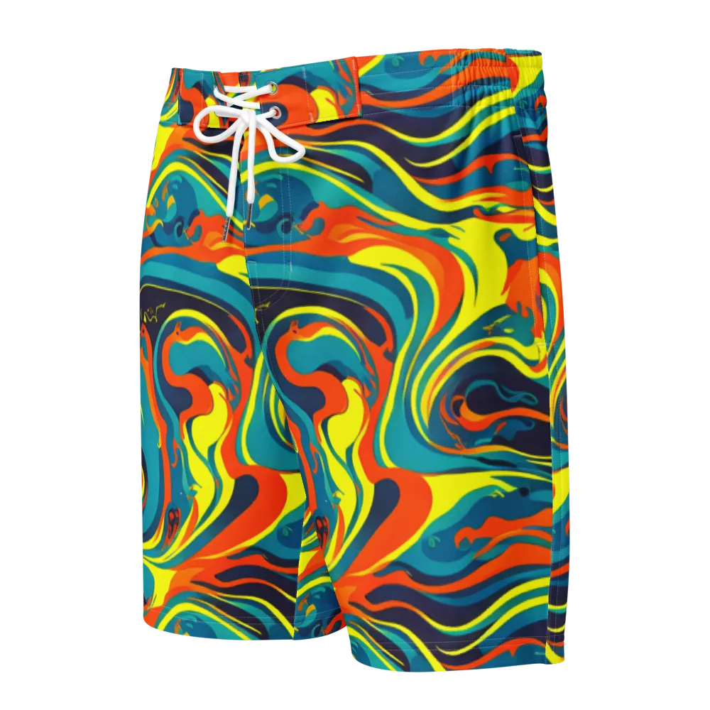 Mythic Maelstrom on Men's Board Shorts — Front