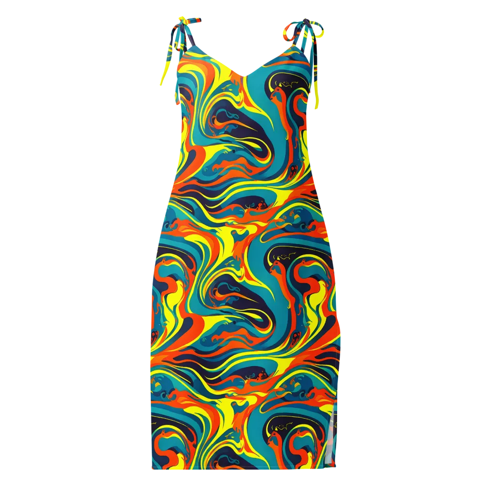 Mythic Maelstrom on Slip Dress — Front