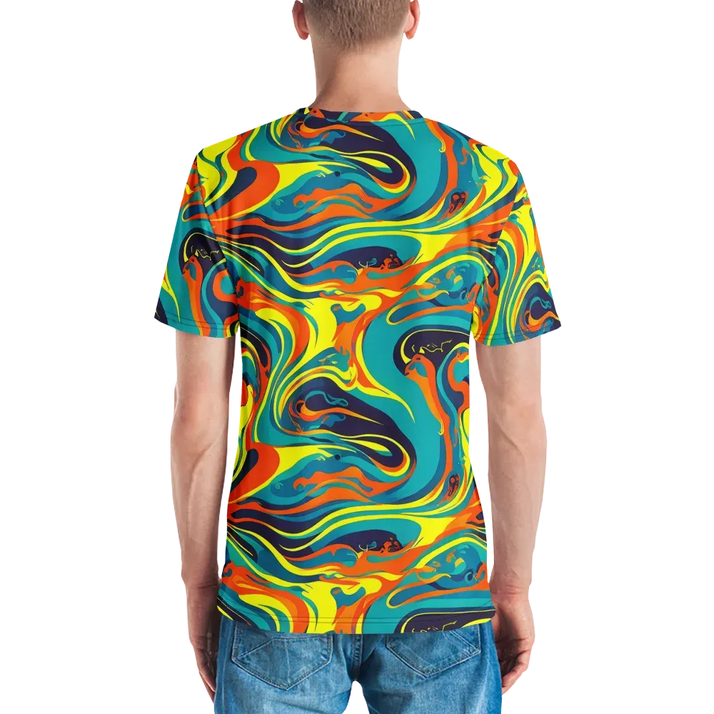 Mythic Maelstrom on Men's Crew Neck T-Shirt — Back