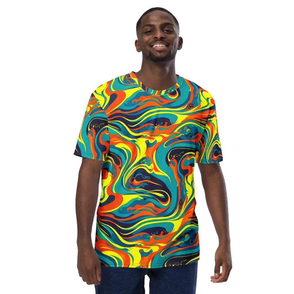 Mythic Maelstrom on Men's Crew Neck T-Shirt — Front