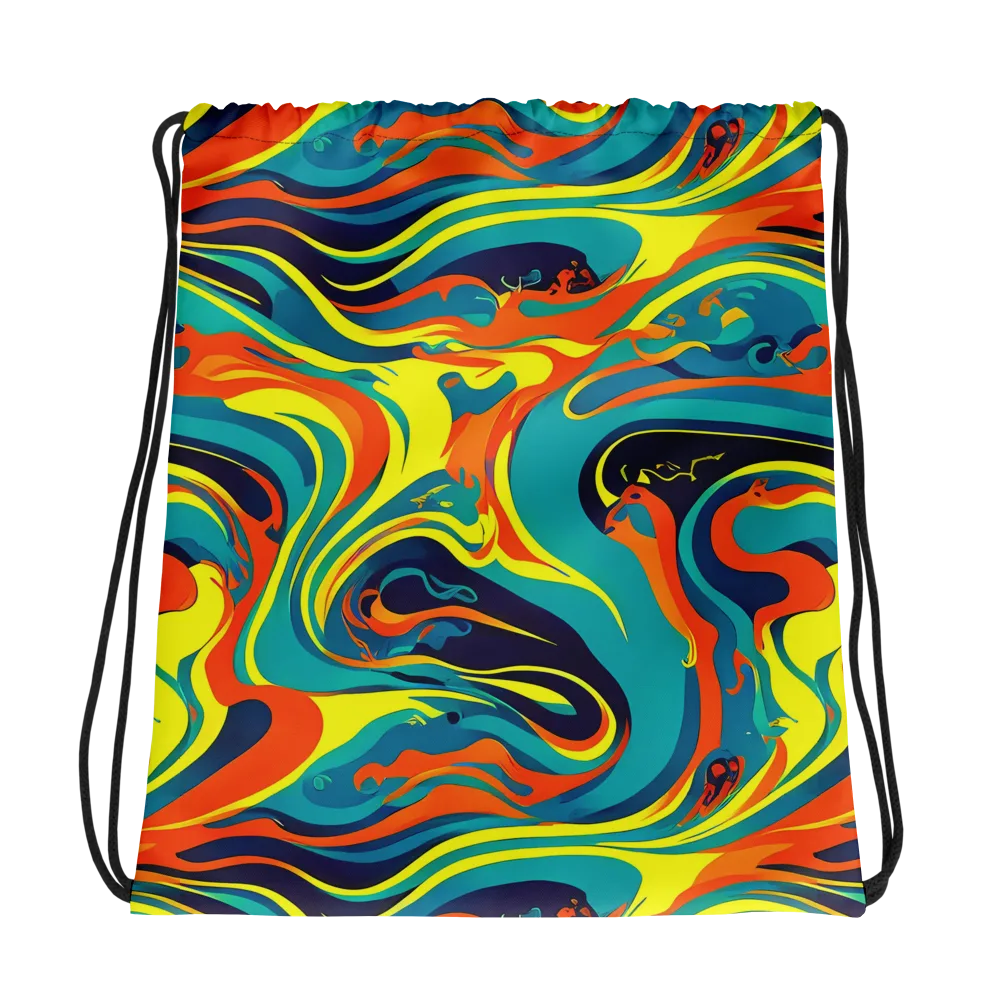 Mythic Maelstrom on Drawstring Bag — Photo