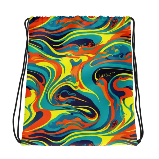 Mythic Maelstrom on a Drawstring Bag