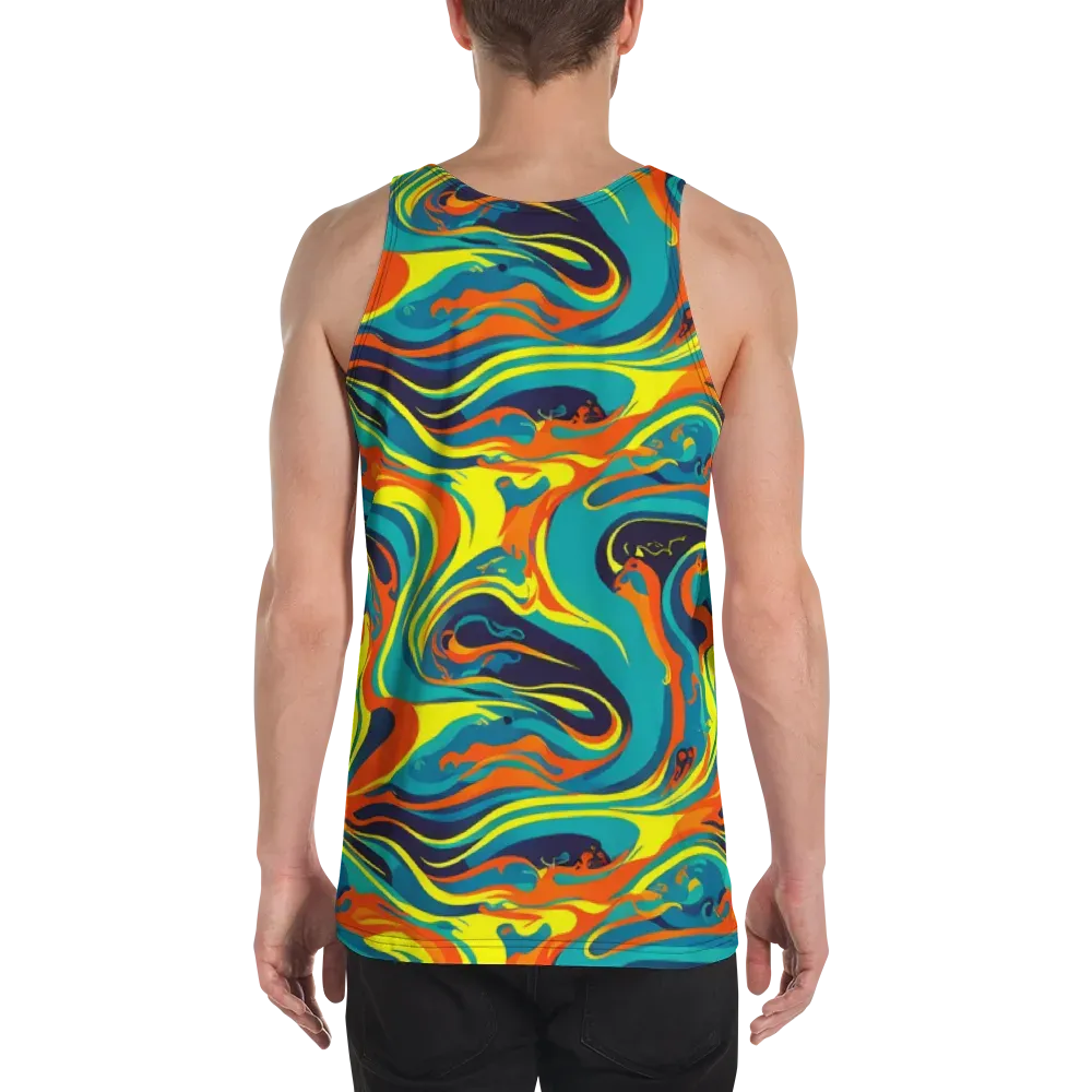 Mythic Maelstrom on Men's Tank Top — Back