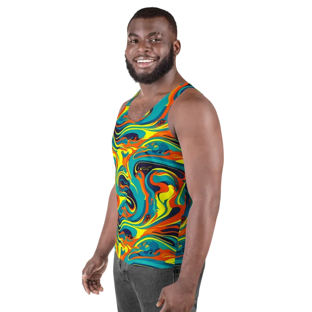 Mythic Maelstrom on Men's Tank Top — Left Front