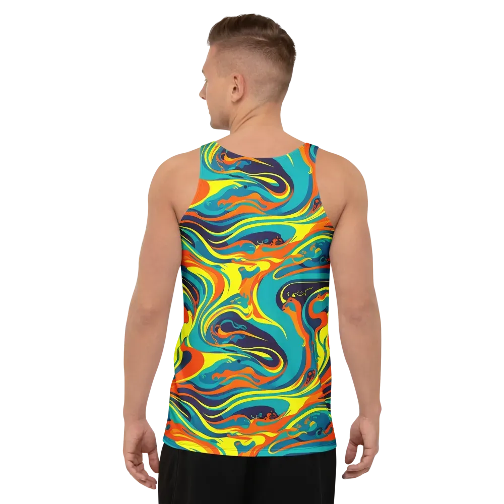 Mythic Maelstrom on Men's Tank Top — Back