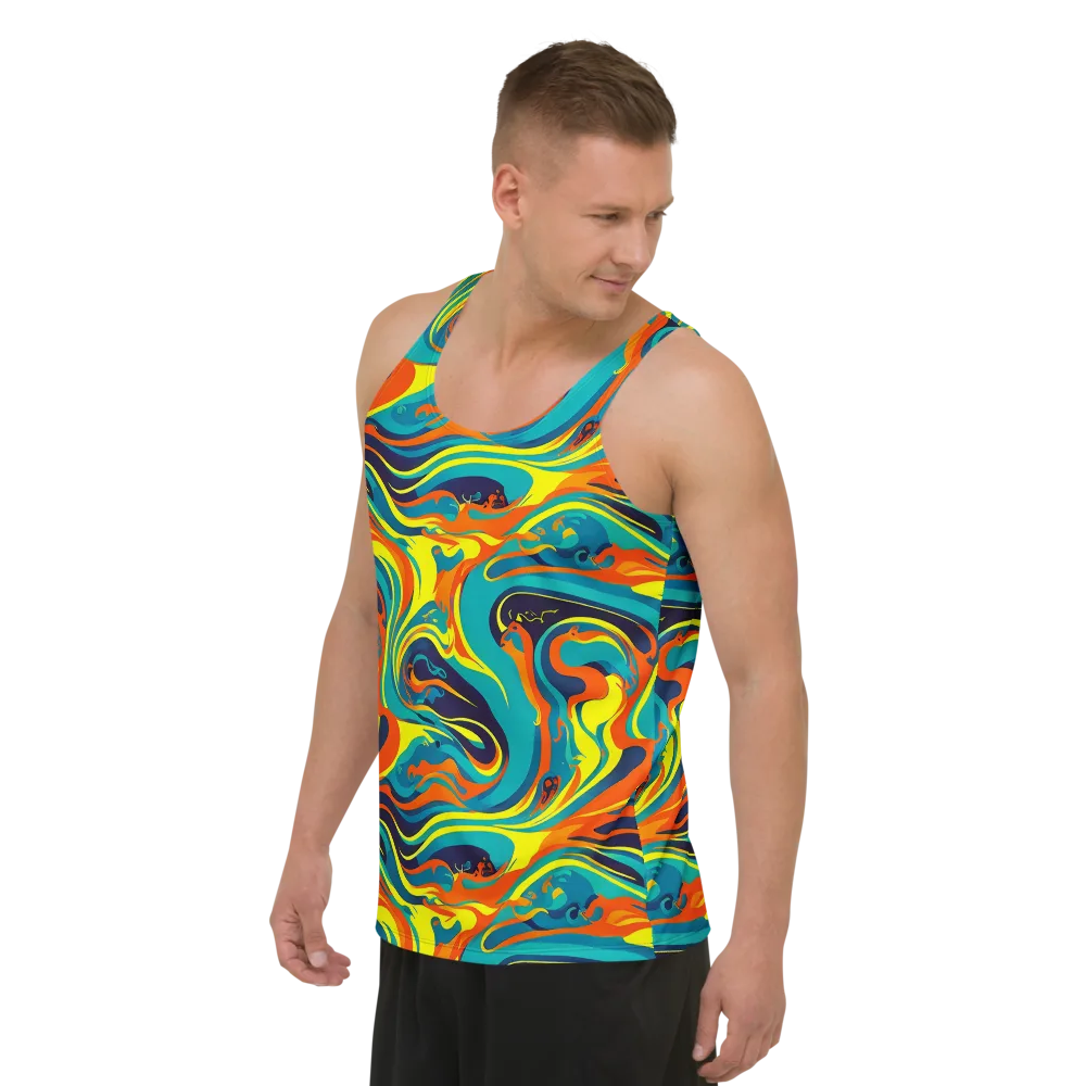 Mythic Maelstrom on Men's Tank Top — Left Front