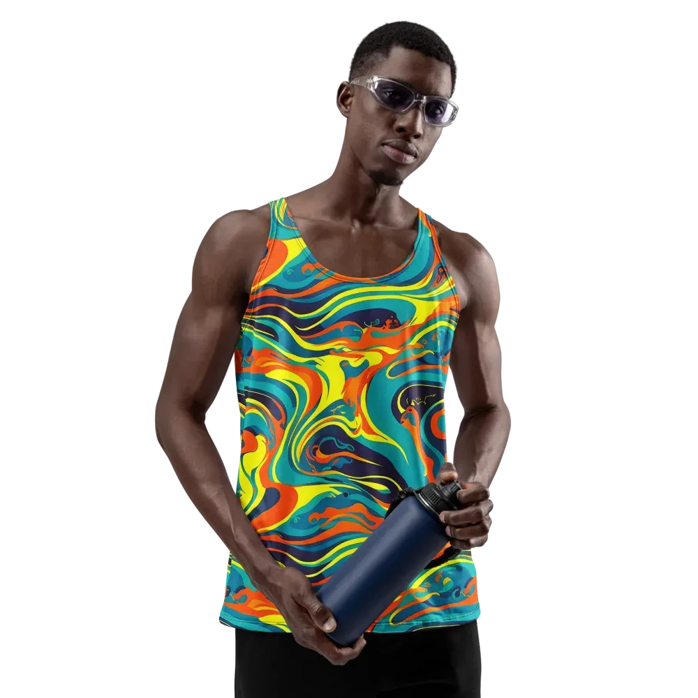Mythic Maelstrom on Men's Tank Top — Front
