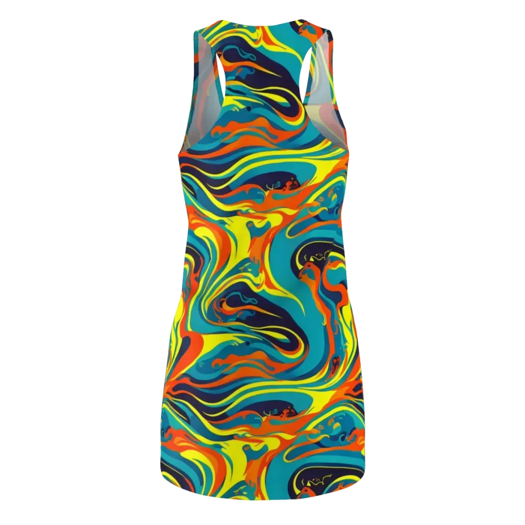 Mythic Maelstrom on Racerback Dress — Back