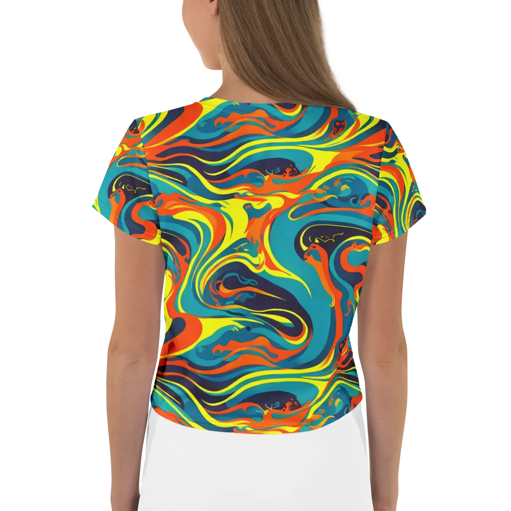 Mythic Maelstrom on Crop Tee — Back