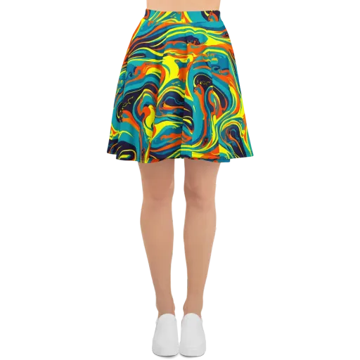 Mythic Maelstrom on a Skater Skirt