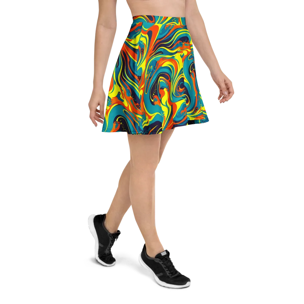 Mythic Maelstrom on Skater Skirt — Right