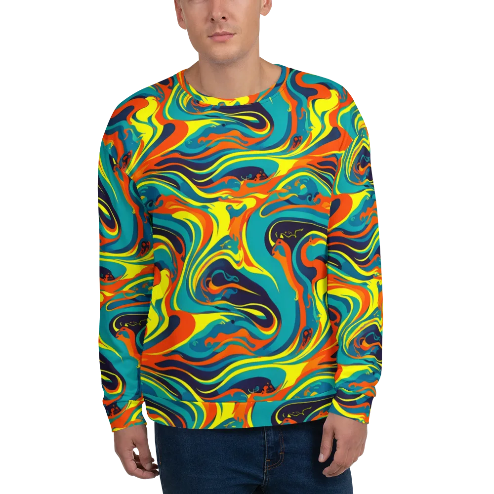 Mythic Maelstrom on Sweatshirt — Front
