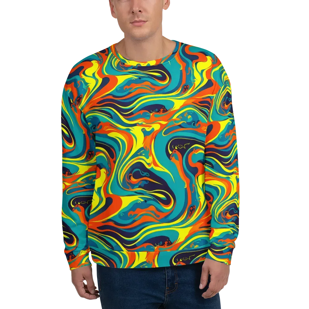 Mythic Maelstrom on Sweatshirt — Front