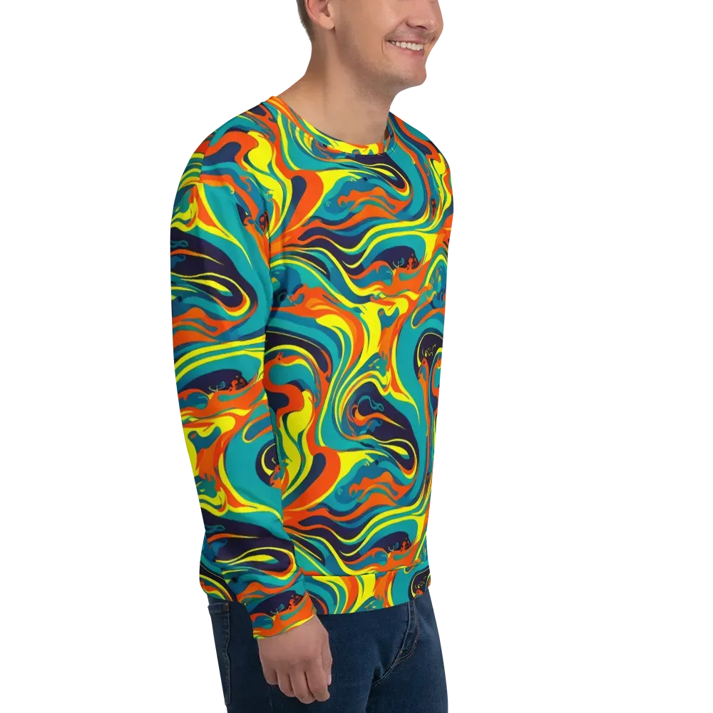 Mythic Maelstrom on Sweatshirt — Right Front