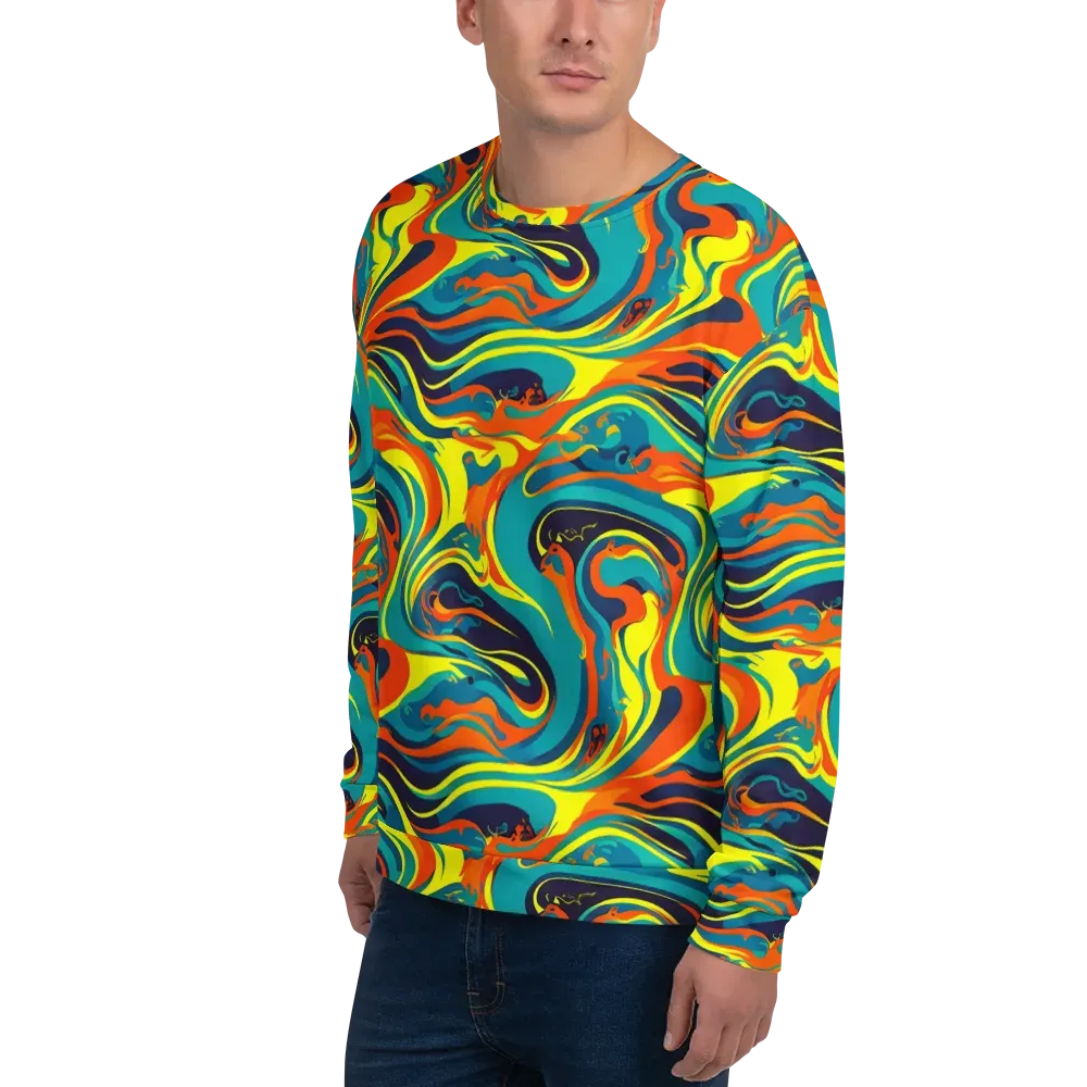 Mythic Maelstrom on Sweatshirt — Left Front