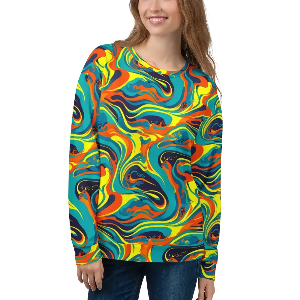 Mythic Maelstrom on Sweatshirt — Front