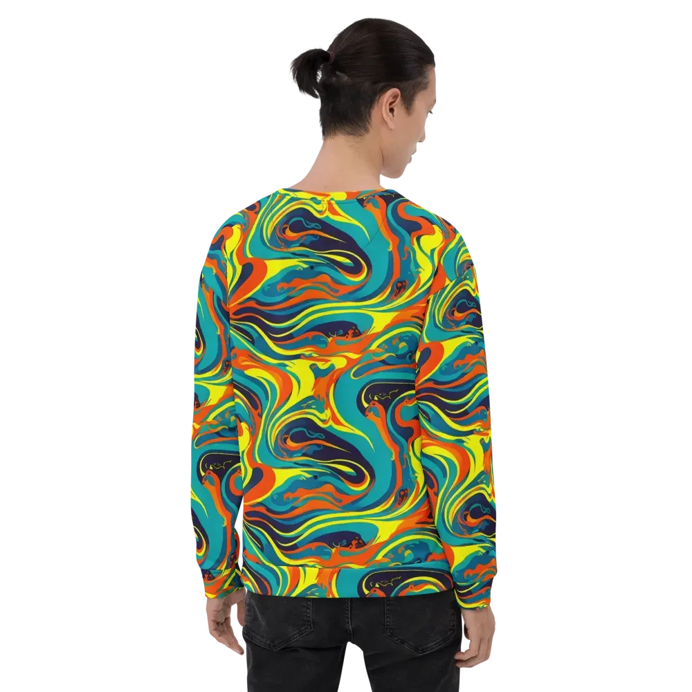 Mythic Maelstrom on Sweatshirt — Back