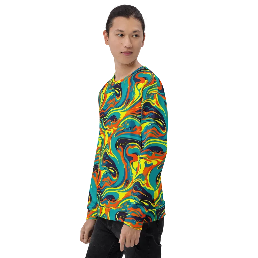 Mythic Maelstrom on Sweatshirt — Left Front