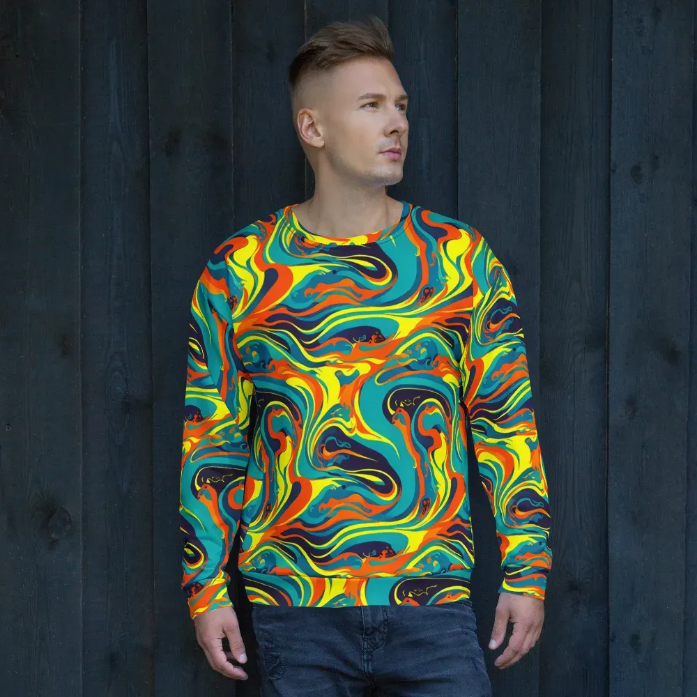 Mythic Maelstrom on Sweatshirt — Front