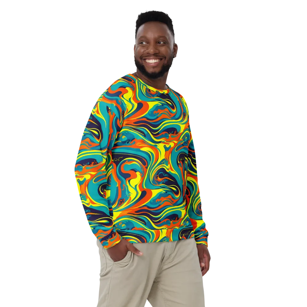 Mythic Maelstrom on Sweatshirt — Front