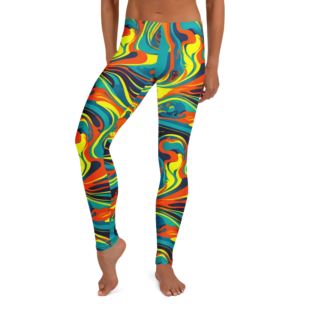 Mythic Maelstrom on Leggings — Front
