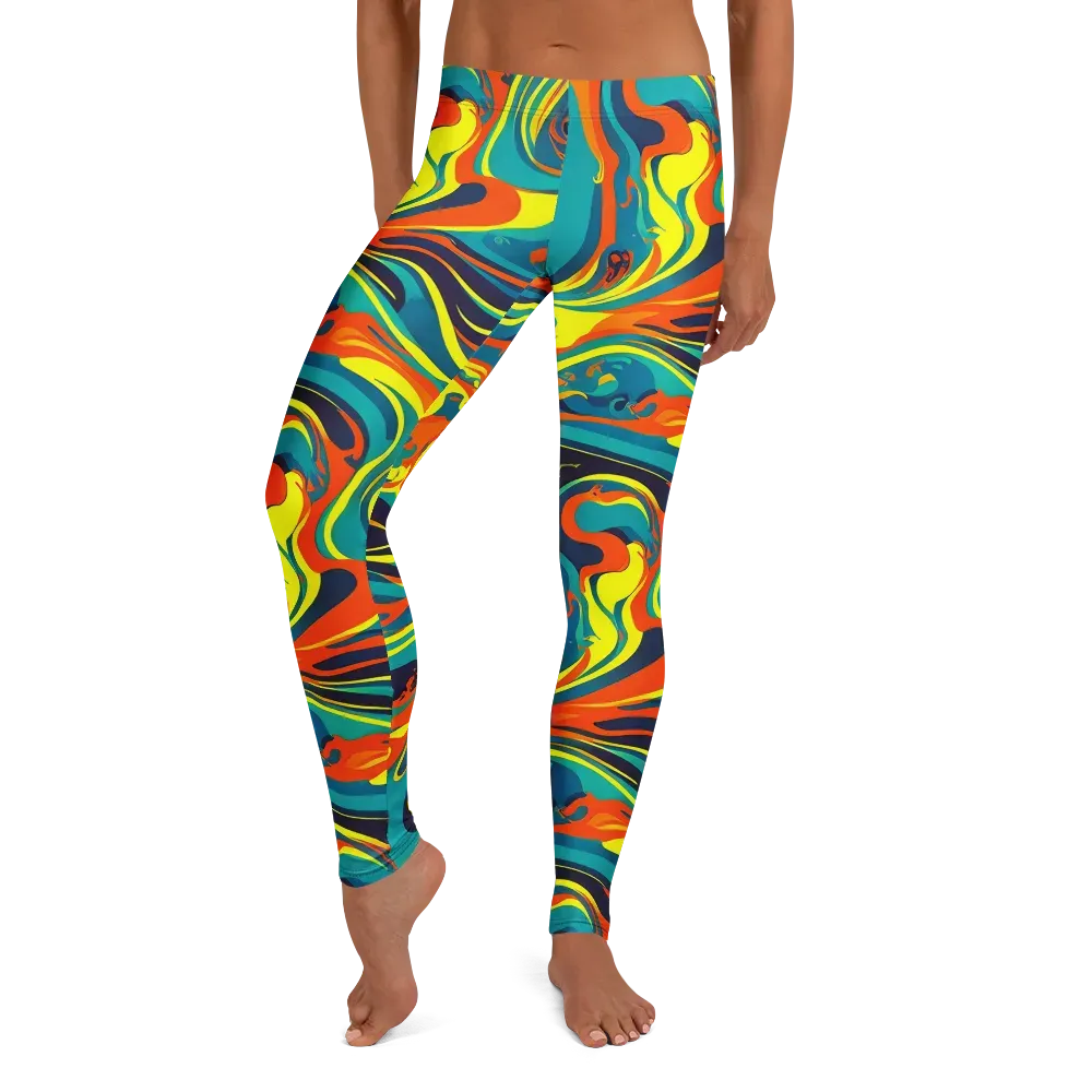 Mythic Maelstrom on Leggings — Front