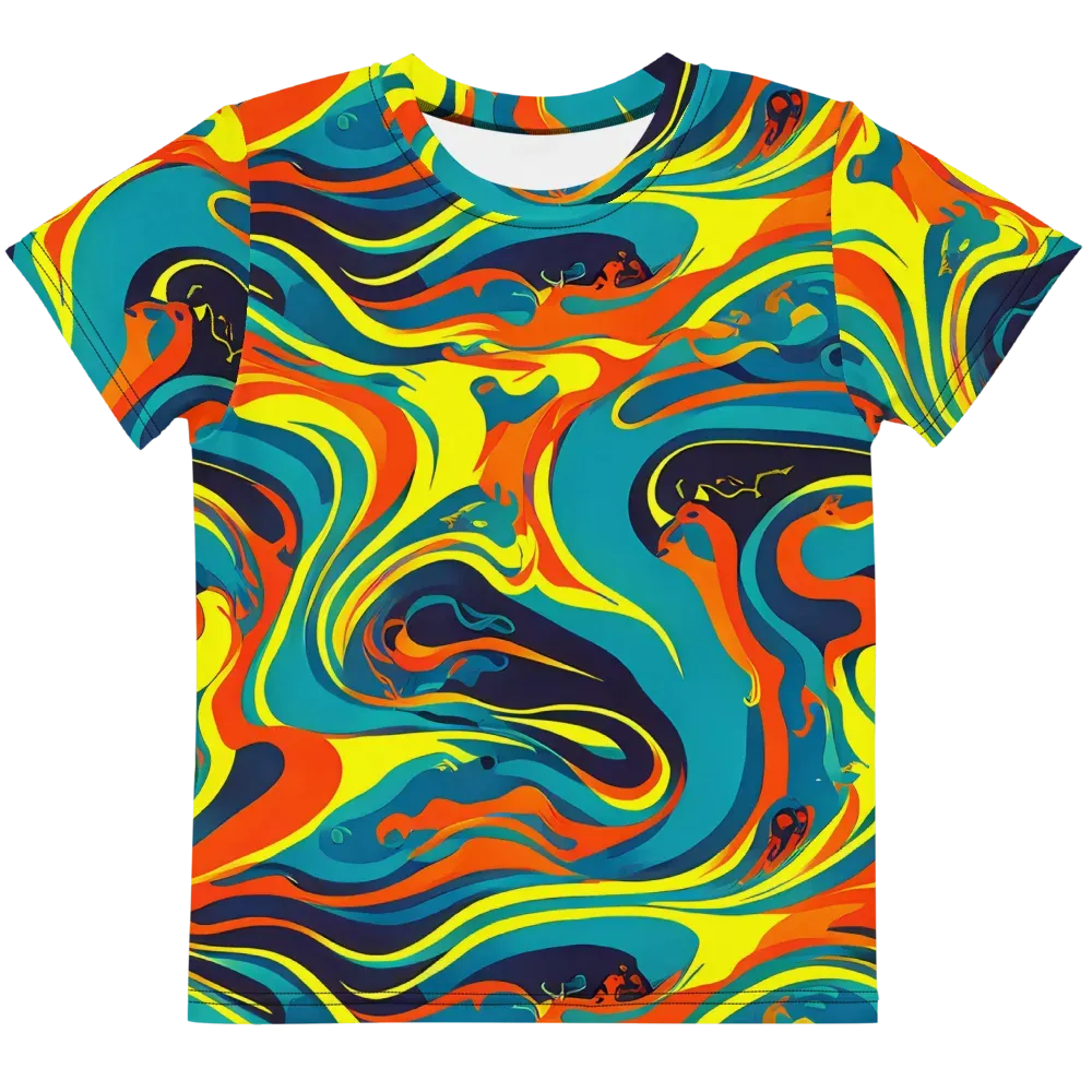 Mythic Maelstrom on Kids Crew Neck T-Shirt — Front