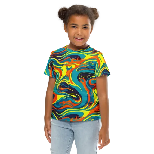 Mythic Maelstrom on a Kids Crew Neck T-Shirt