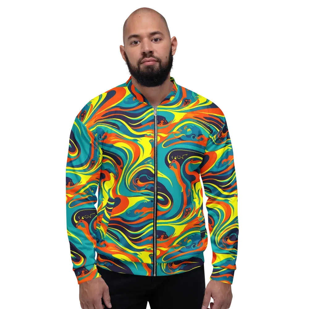 Mythic Maelstrom on Bomber Jacket — Front