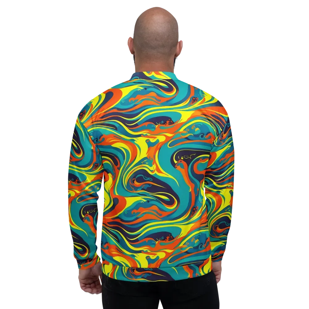 Mythic Maelstrom on Bomber Jacket — Back