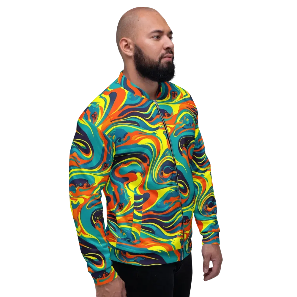 Mythic Maelstrom on Bomber Jacket — Right