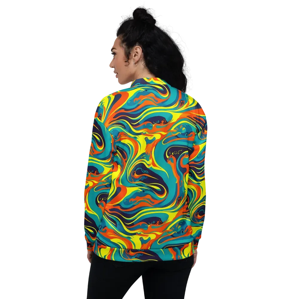 Mythic Maelstrom on Bomber Jacket — Back