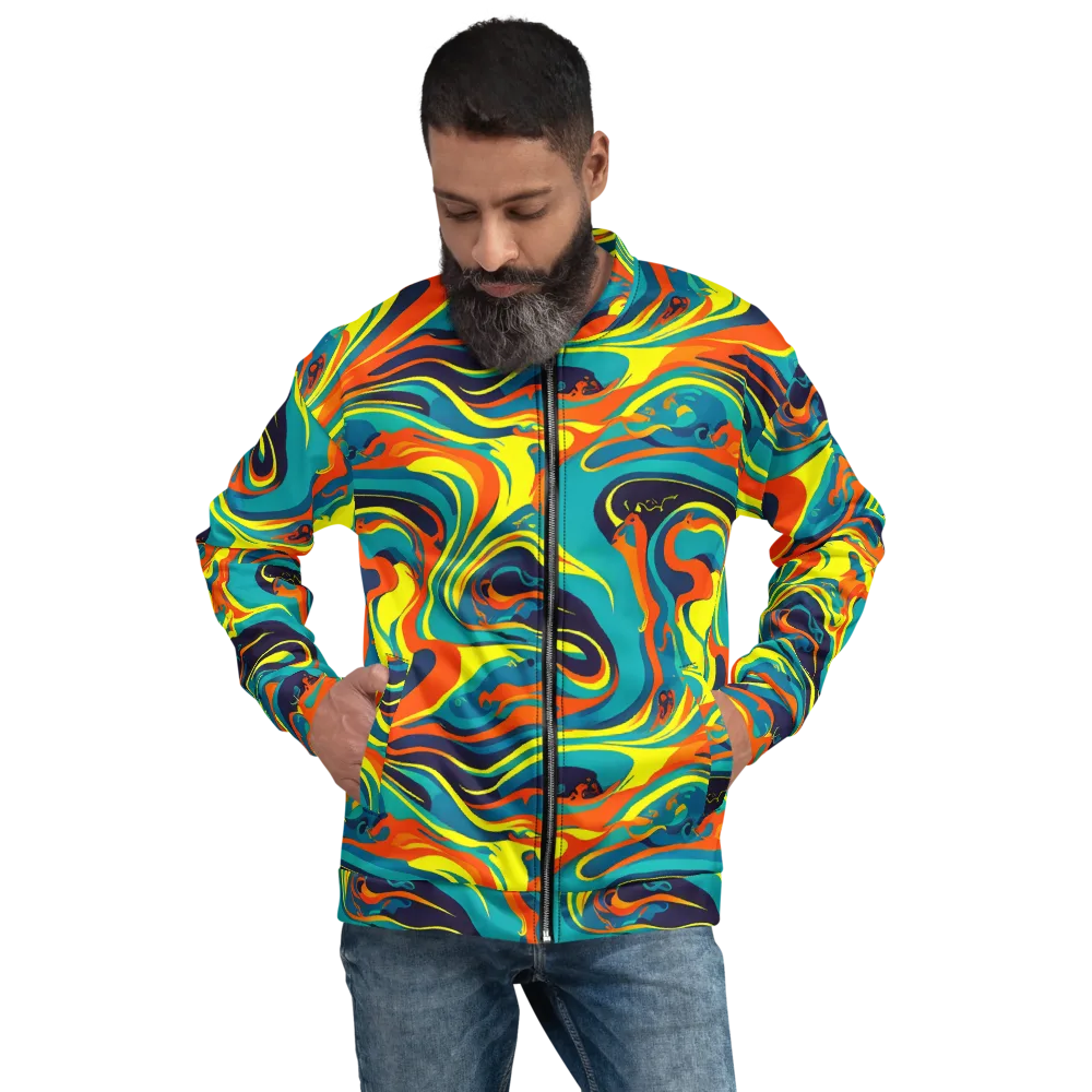 Mythic Maelstrom on Bomber Jacket — Front