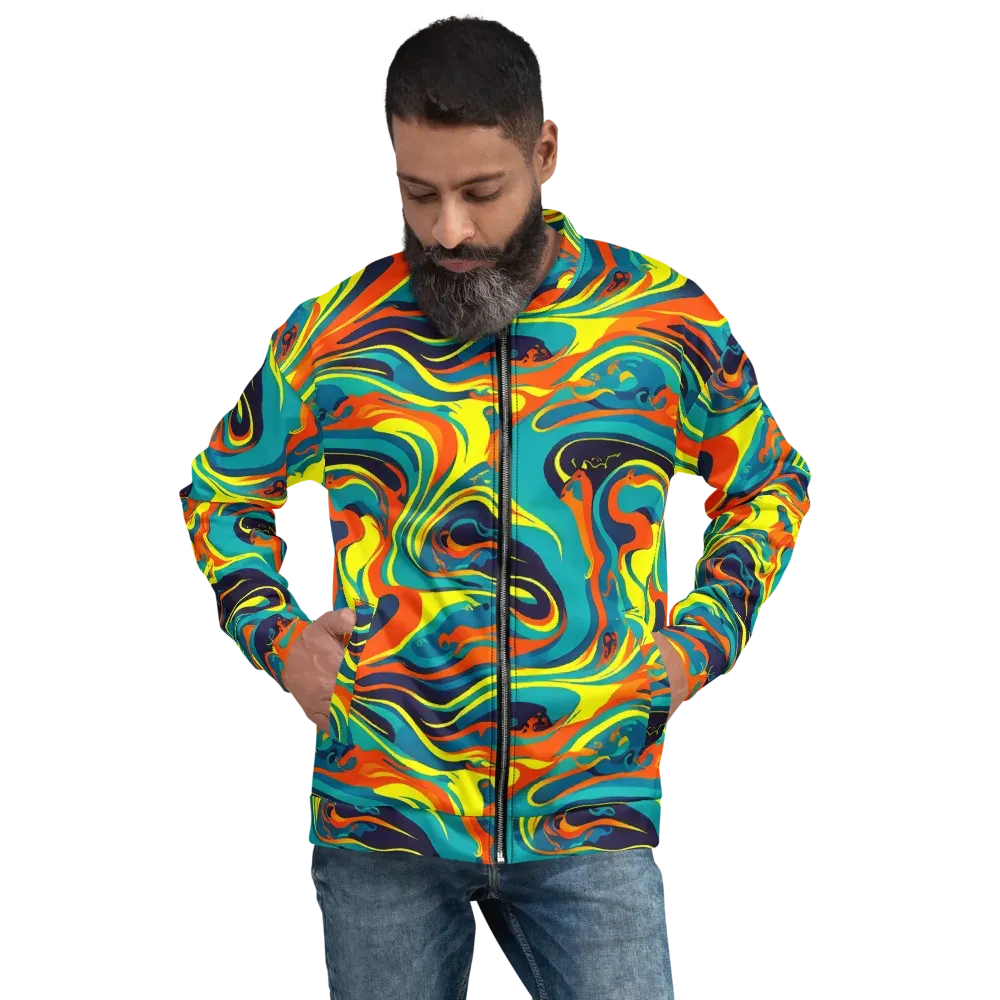 Mythic Maelstrom on Bomber Jacket — Front