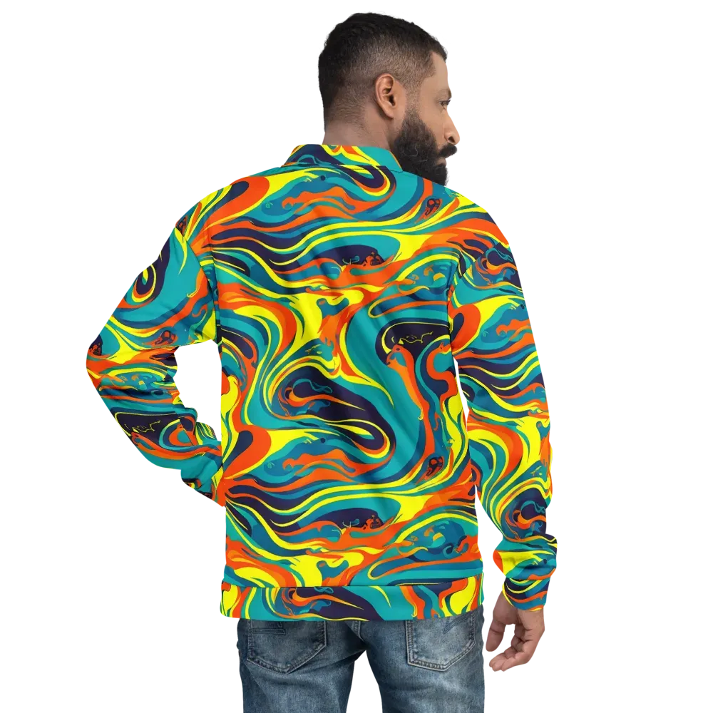 Mythic Maelstrom on Bomber Jacket — Back