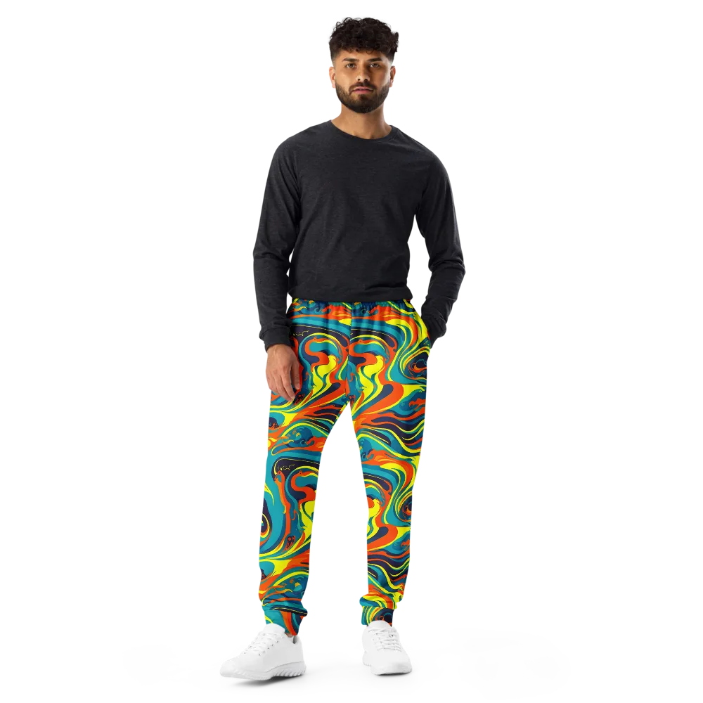 Mythic Maelstrom on Men's Joggers — Front