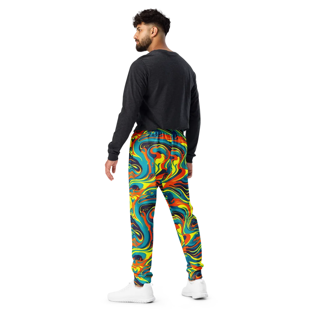 Mythic Maelstrom on Men's Joggers — Back