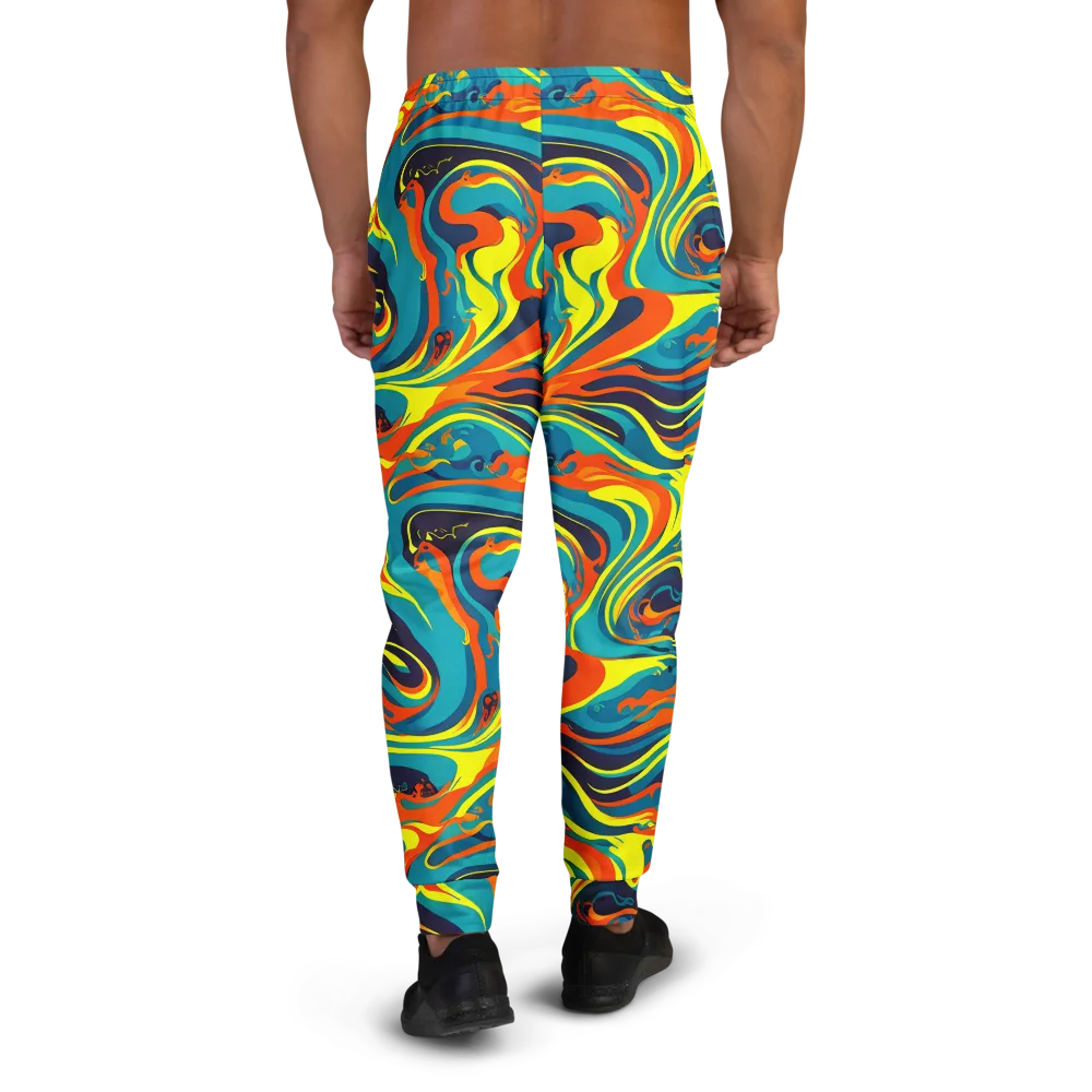 Mythic Maelstrom on Men's Joggers — Back