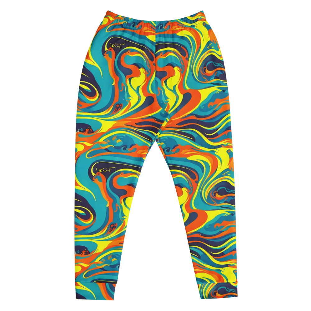 Mythic Maelstrom on Men's Joggers — Front
