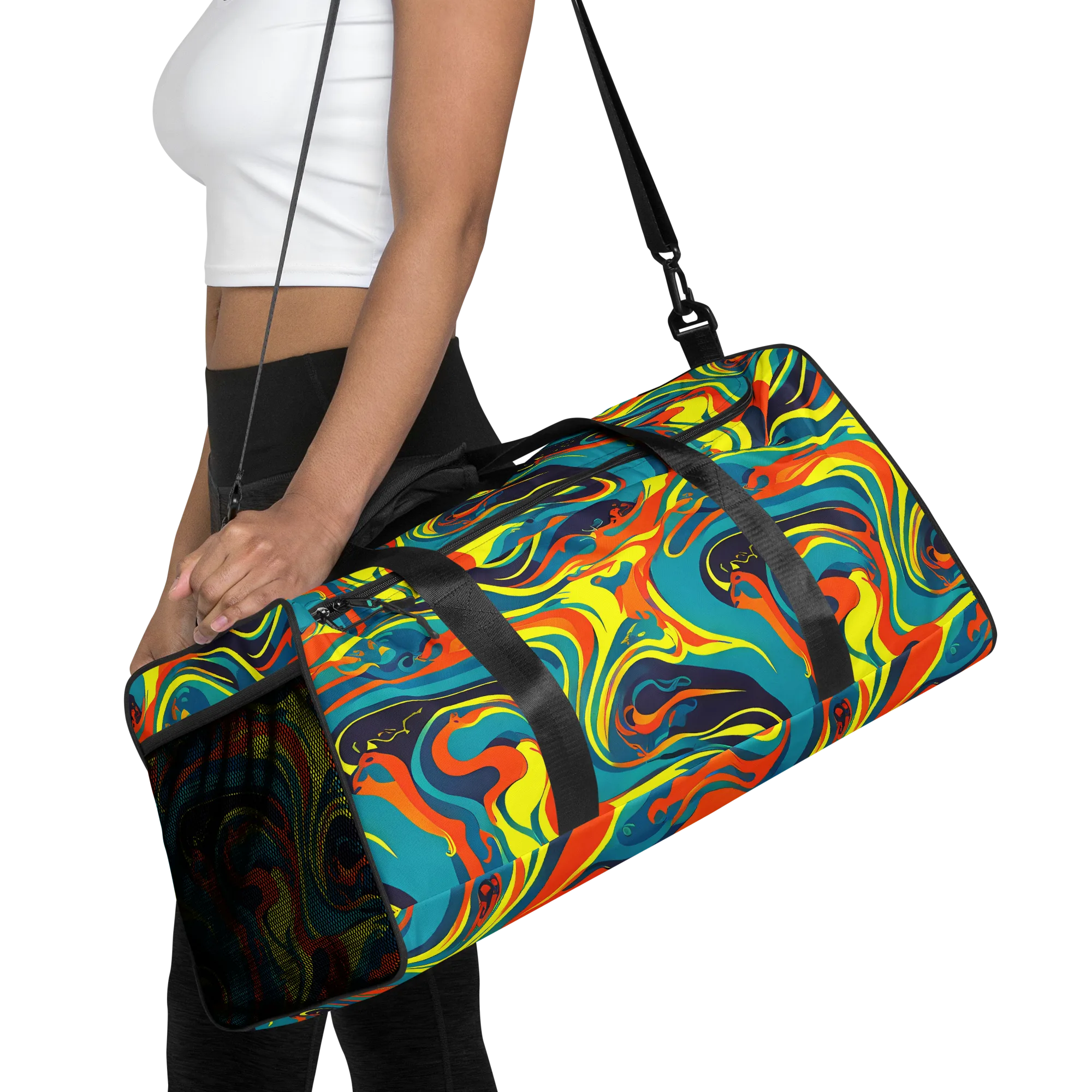 Mythic Maelstrom on Duffle Bag — Front