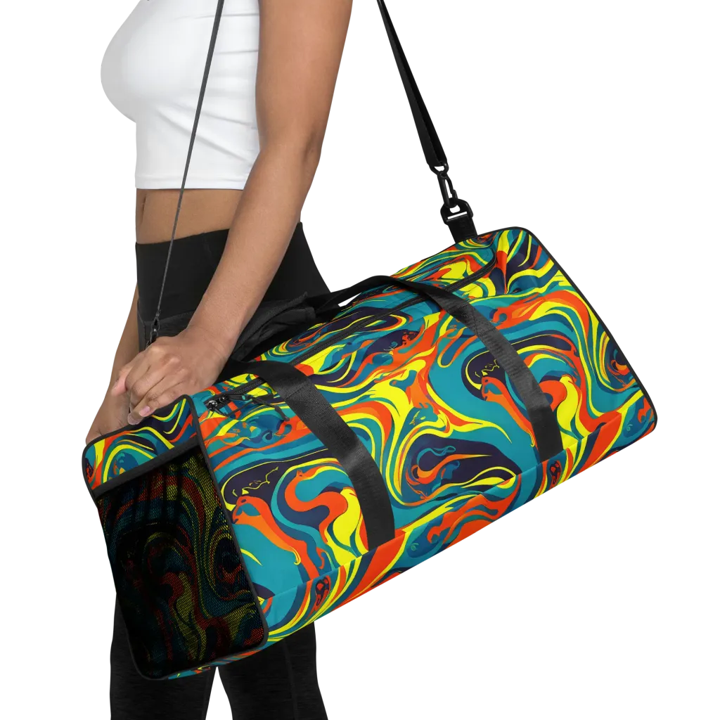 Mythic Maelstrom on Duffle Bag — Front