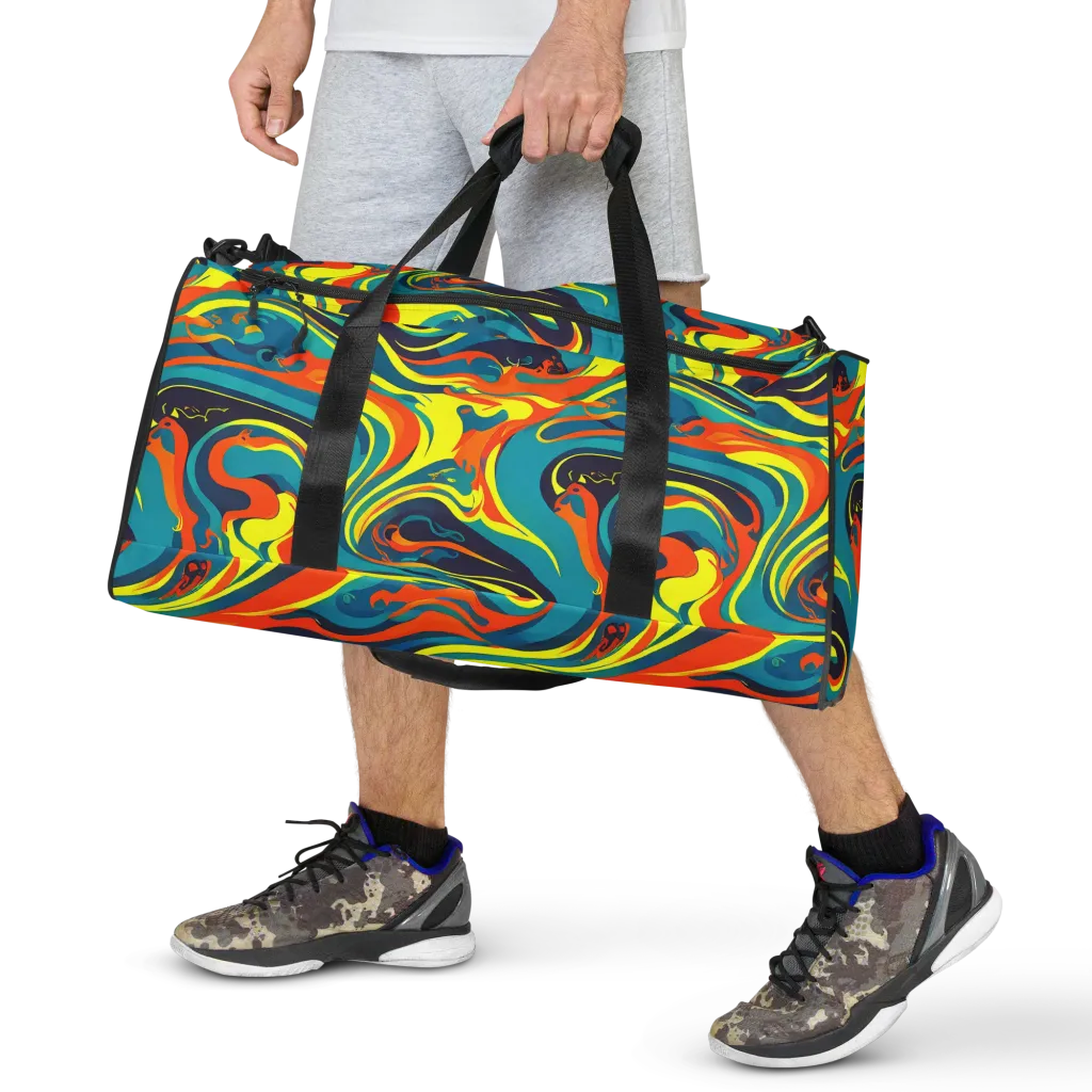 Mythic Maelstrom on Duffle Bag — Front