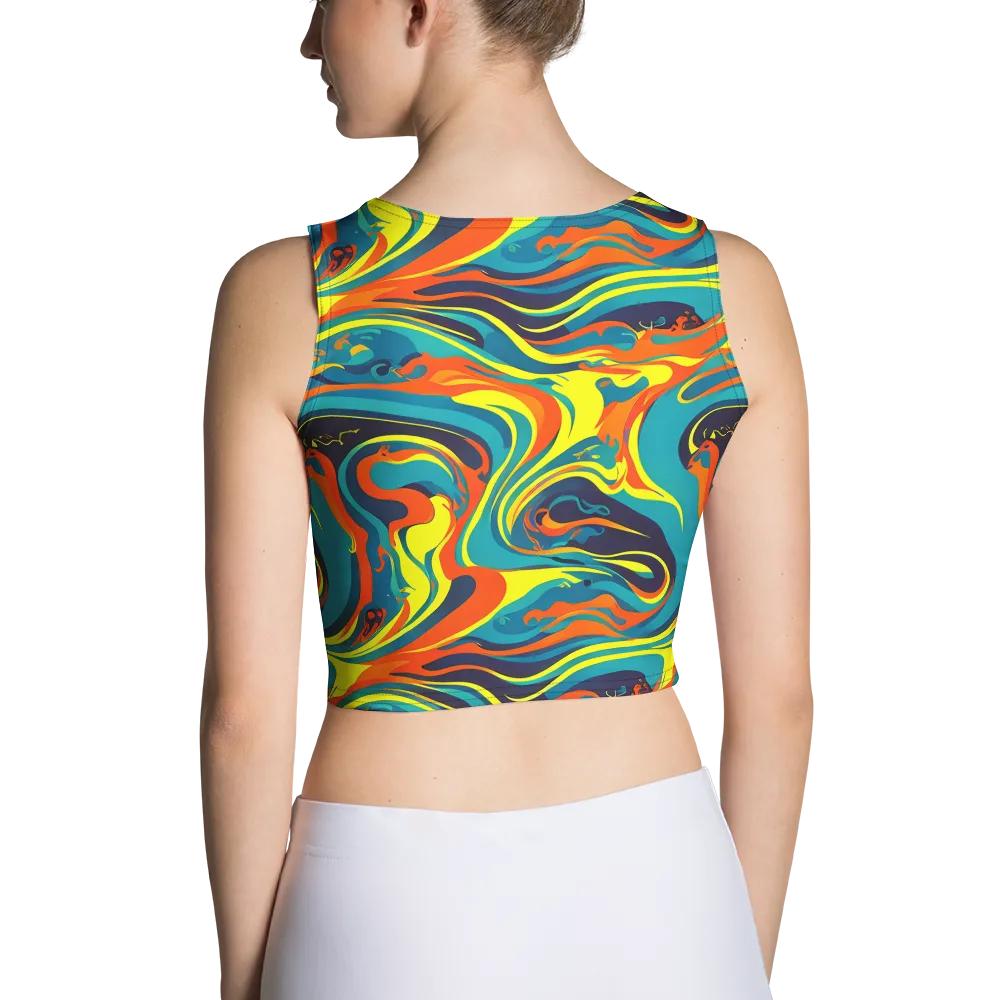 Mythic Maelstrom on Crop Top — Back