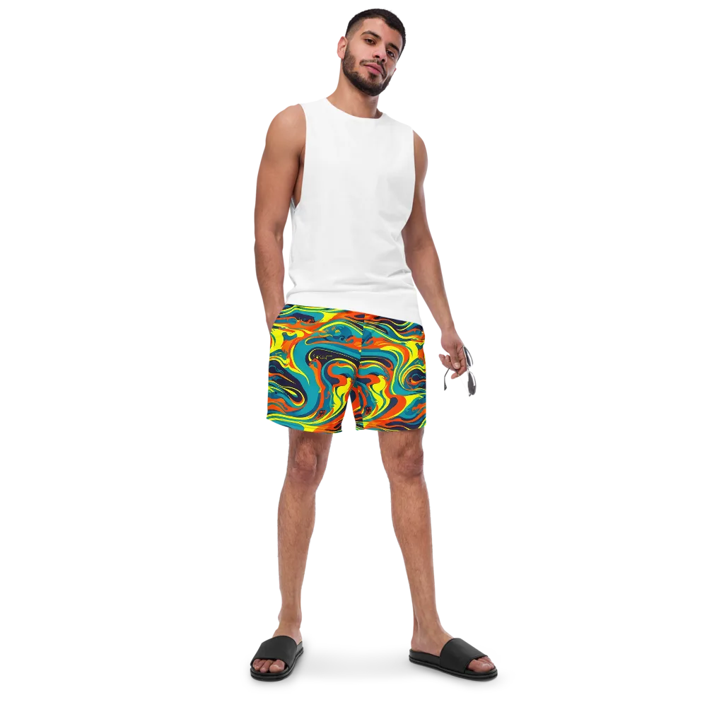 Mythic Maelstrom on Swim Trunks — Front