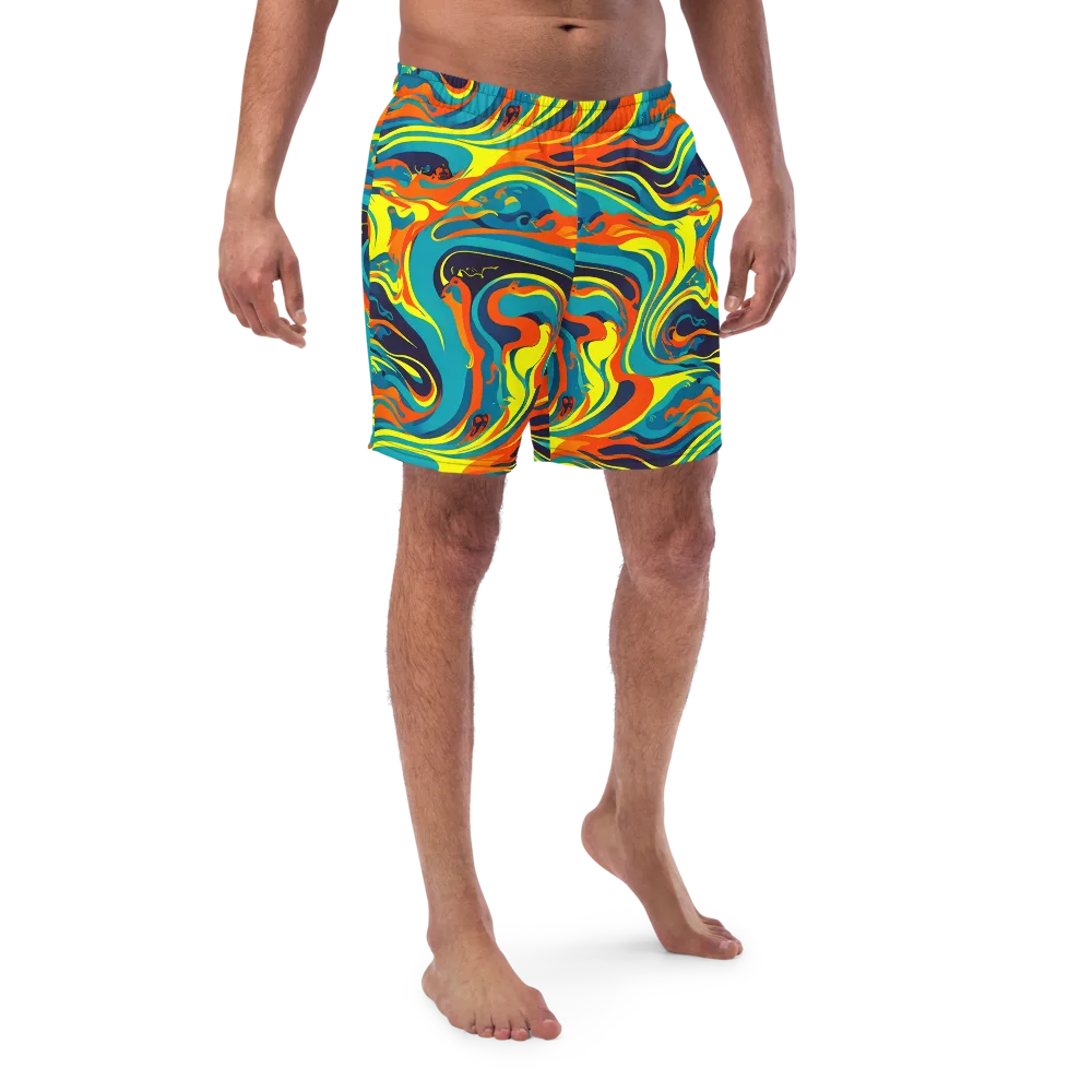 Mythic Maelstrom on Swim Trunks — Front