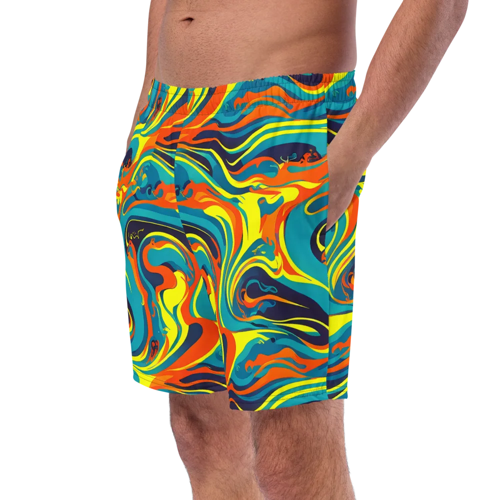 Mythic Maelstrom on Swim Trunks — Left Front