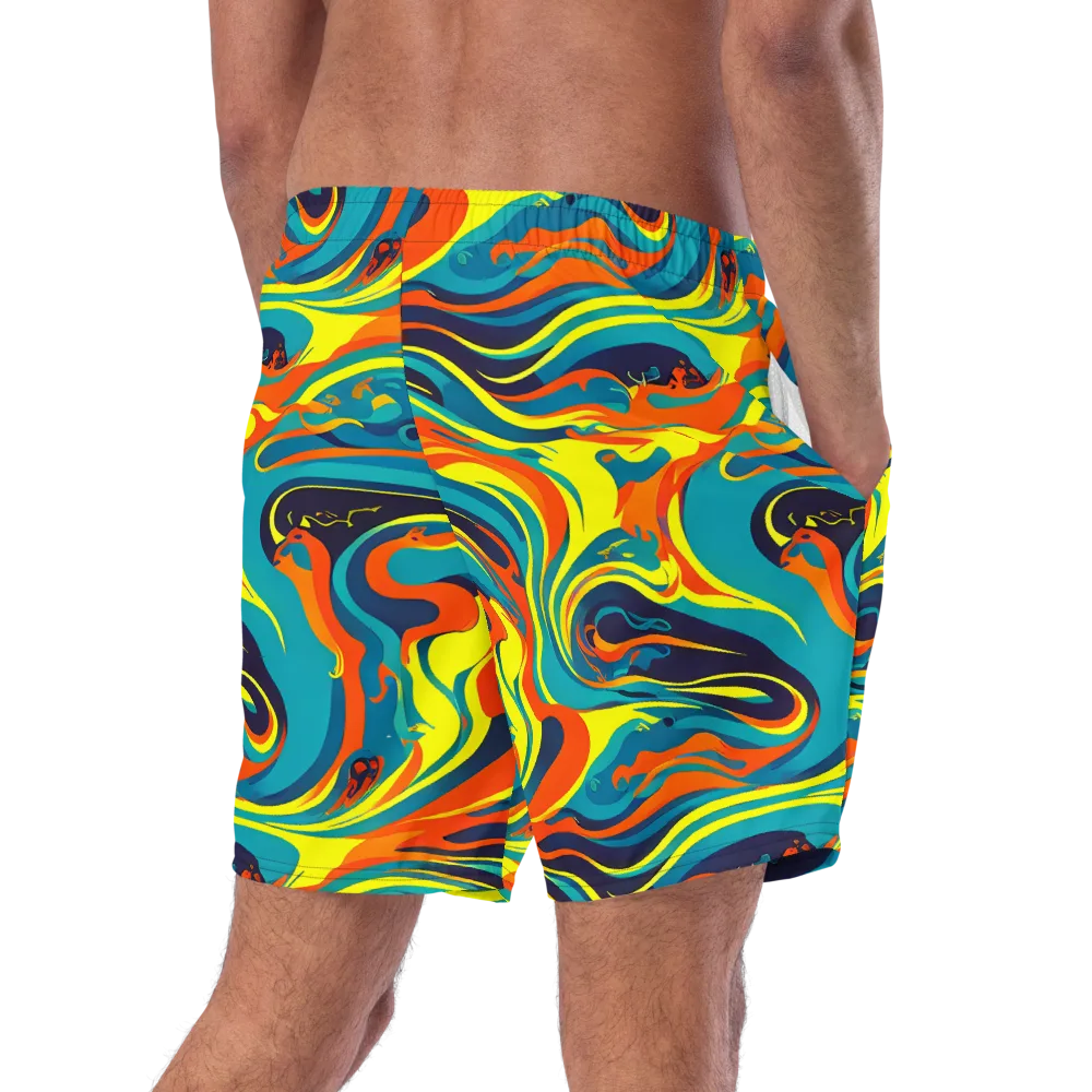 Mythic Maelstrom on Swim Trunks — Right Back
