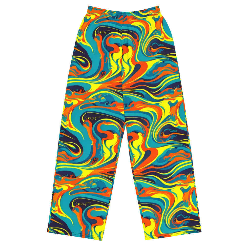 Mythic Maelstrom on Wide-Leg Pants — Front