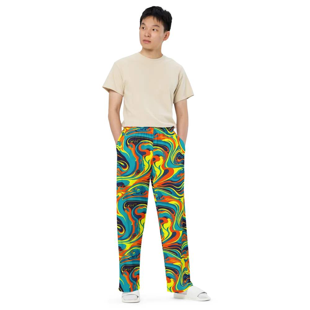 Mythic Maelstrom on Wide-Leg Pants — Front